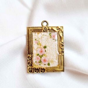 Handcrafted Resin Flower Necklace – Shokofeh Spring Bloom Design