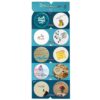 Islamic Button Pin Set - Khoda (God)