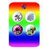 Islamic Button Pin Set for Shia Muslims - Muhammad al-Mahdi
