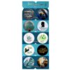 Islamic Button Pin Set for Shia Muslims - Saheb Zaman