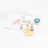 Islamic Evil Eye Safety Pin Brooch Delnar