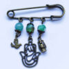 Islamic Newborn Safety Pin Brooch Allah