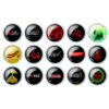 Islamic Pinback Button Set for Shia Muslims - Fatimah al-Zahra
