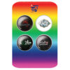 Islamic Pinback Button Set for Shia Muslims - Fatimah bint Muhammad