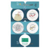 Islamic Pinback Button Set for Shia Muslims - Husayn ibn Ali Muharram Pin