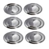 Outdoor Camping Steel Plate – Lightweight & Unbreakable (6-Pack)