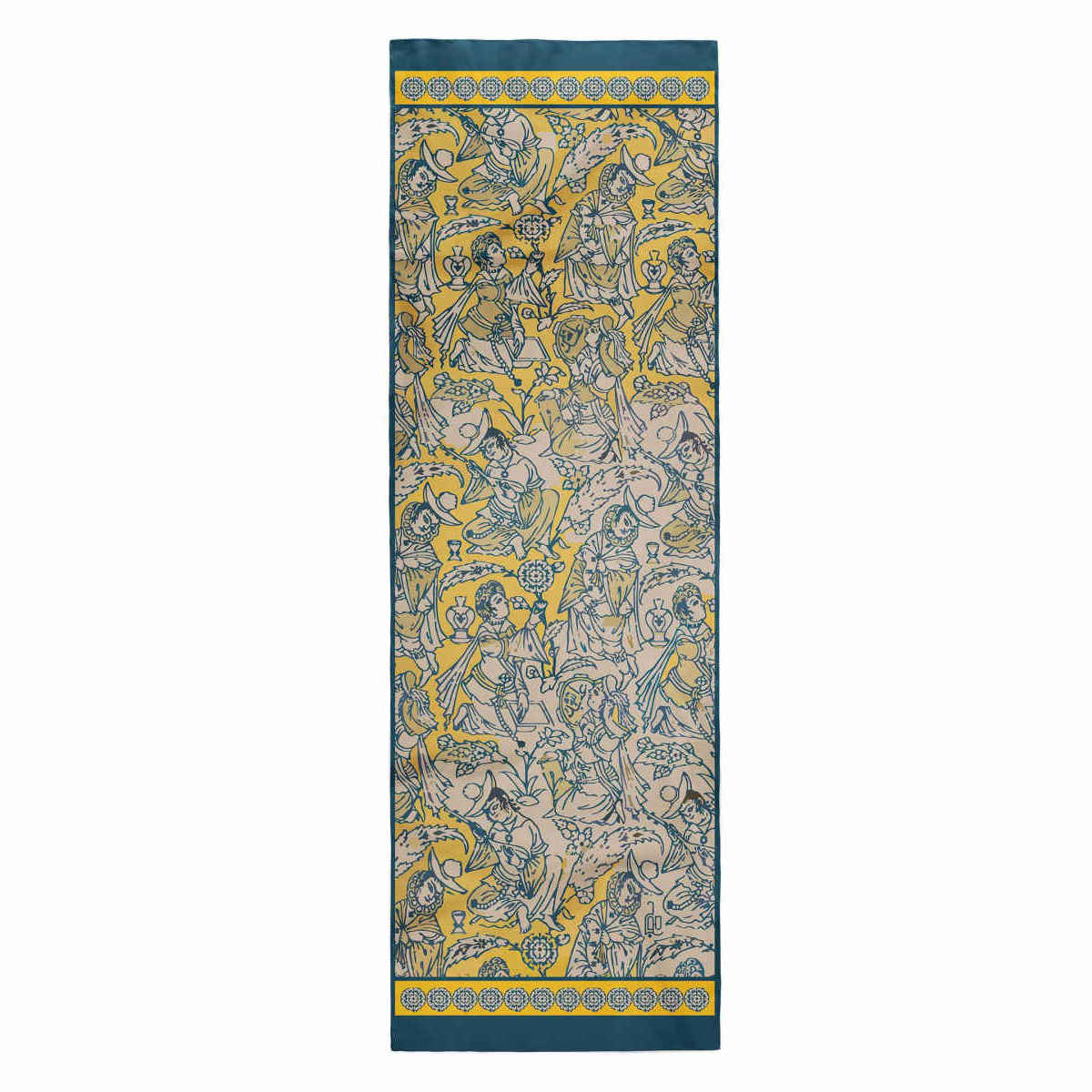 Persian Print Shawl for Women Artistic Model Navazandegan