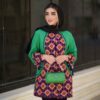 Persian Embroidered Manto Model Chista