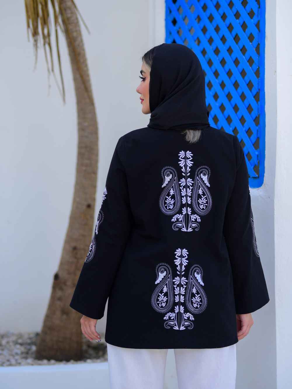 Persian Linen Manto Model Noura