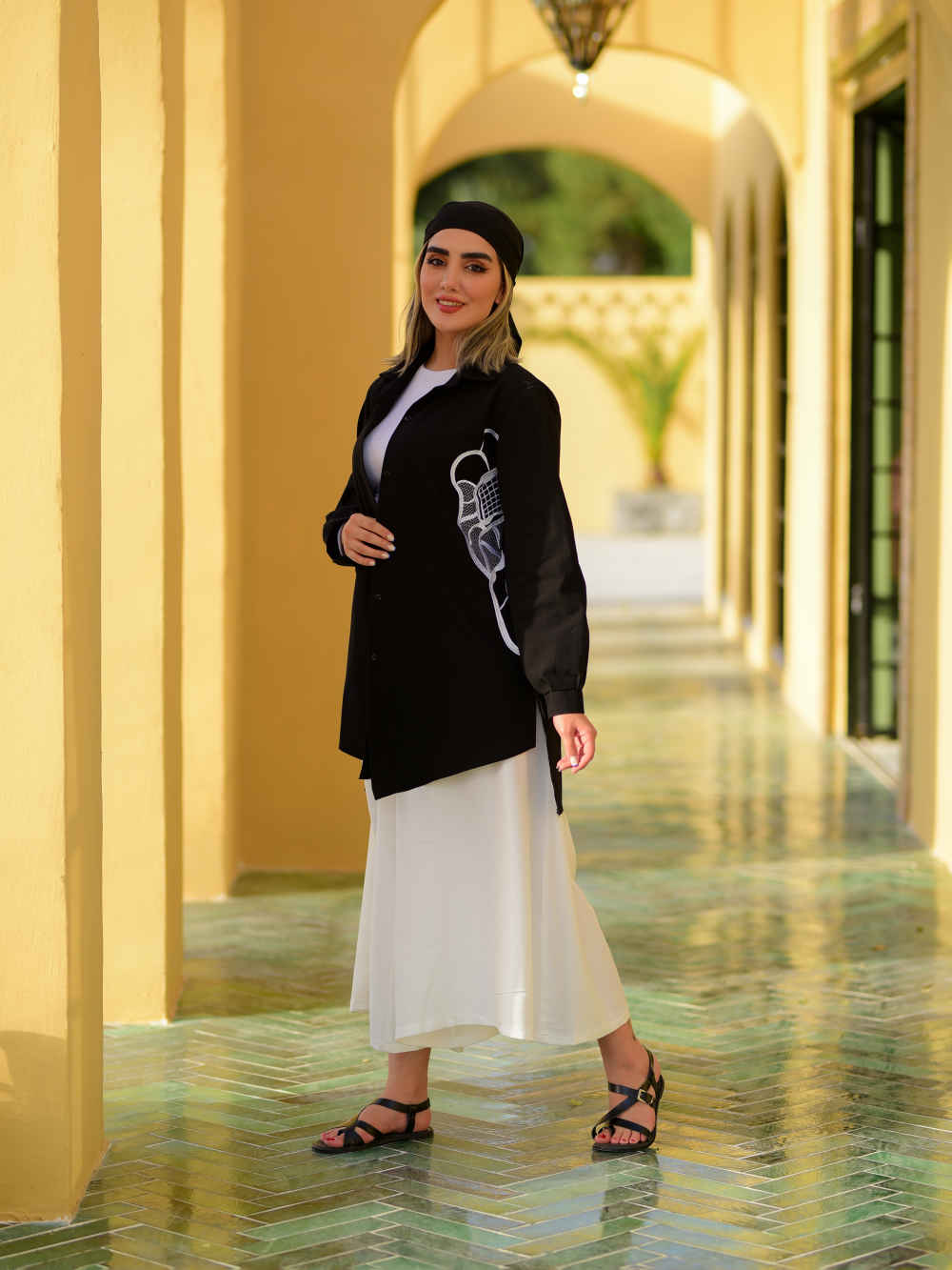 Persian Linen Manto Model Yekta