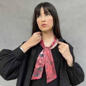 Persian Neck Scarf for Women Luxe and Vibrant Bitab