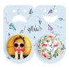 Persian Set of 2 Pinback Buttons - Shab-e Chelle