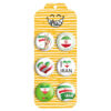 Persian Button Pin Set - Flag of Iran (6 pcs)