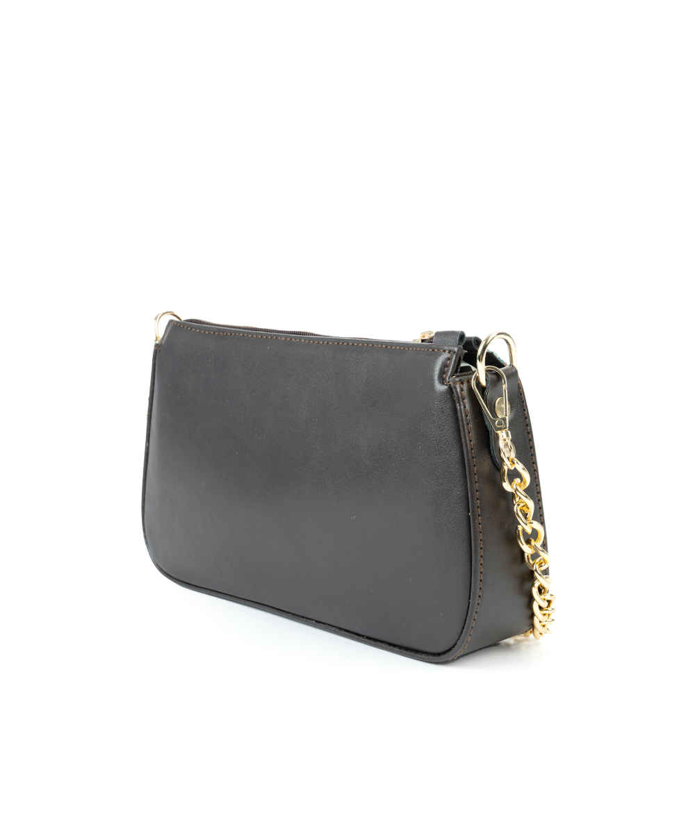 Handmade Faux Leather Chain Strap Bag Fatima