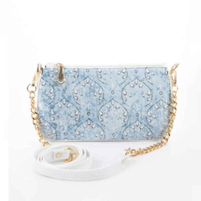 Handmade Faux Leather Chain Strap Bag Sarvenaz