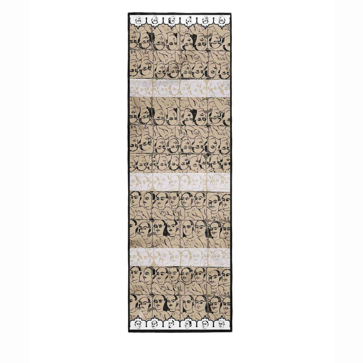 Persian Print Shawl for Women Artistic Model Abshoran