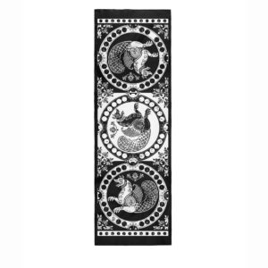 Persian Print Shawl for Women Artistic Model Simorgh