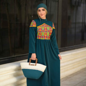 Women’s Long Sleeve Crepe Dress Suitable for Outdoor Model Setila