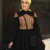 Women's Long Sleeve Crepe Dress Suitable for Outdoor Model Setila