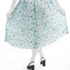 Women's Pleated Midi Skirt Model Javid