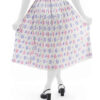 Women's Pleated Midi Skirt Model Vahab