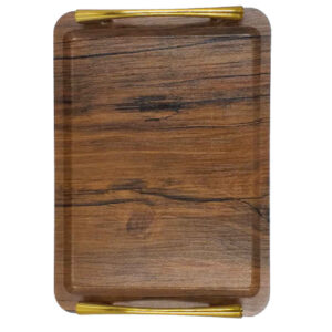 Modern Hananeh Wooden Tea Serving Tray – Rectangular Tray