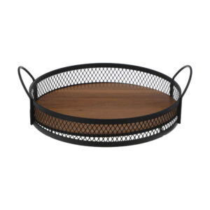 Modern Javaneh Wooden Serving Tray – Tea or Refreshment Tray