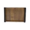 Modern Rayka Wooden Tea Serving Tray - Elegant Rectangular Tray