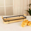 Modern Karizma Wooden Tea Serving Tray - Smooth Finish Tray