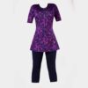 2 Piece Women's Short Sleeve Swimsuit Model Maha