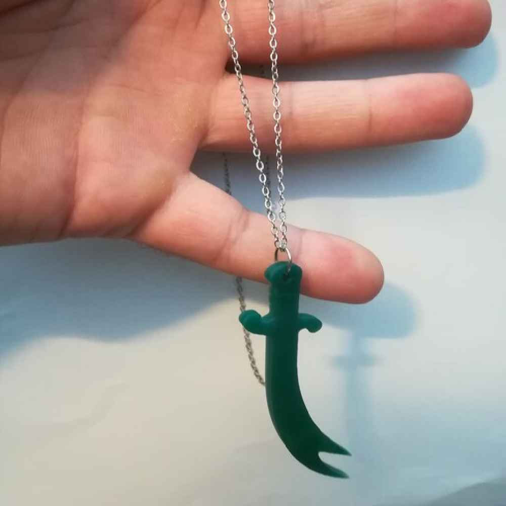 Zulfiqar Sword Necklace – Islamic Agate Sword Necklace of Imam Ali