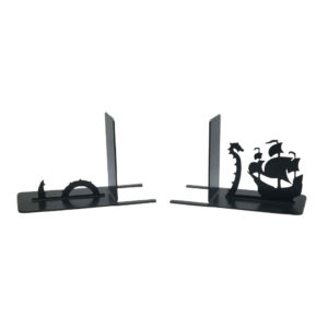 Darya Design Persian Metal Art Bookend – Ideal for Calm and Coastal Styles
