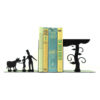 Safa Design Metal Art Bookend – Perfect for Cultural Displays