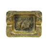 Hand Engraved Brass Ashtray – Artistic Intricate Design Yasna