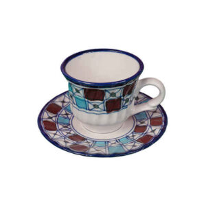 Persian Teacup Set with Saucer – Sonati Ceramic Design