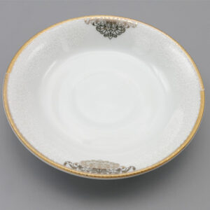 Persian Tea Saucer – Porcelain with Haleh Design (Set of 6)