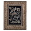 Handmade Framed Persian Engraved Copper Art Tina – Traditional Wall Decor