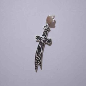 Zulfiqar Sword Necklace – Islamic Silver Dhulfaqar Sword of Imam Ali