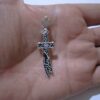 Zulfiqar Sword Necklace - Islamic Silver Dhulfaqar Sword of Imam Ali