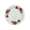 Persian Tea Saucer - Porcelain with Gol Sorkhi Design (Set of 6)