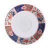 Persian Tea Saucer - Porcelain with Nastaran Design (Set of 6)