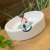 Handmade Ceramic Ashtray – Minimalist Hut Design