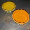 Persian Pottery Ashtray - Panah Minakari Enamel Design