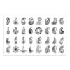 Persian Self-Adhesive Paisley Nail Stickers
