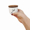 Ceramic Canister Jar Handcrafted to Enhance your Kitchen Set of 3