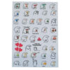 Persian Nail Stickers - Typography Nemigholi