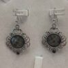 Dangle Metal Earrings with Traditional Style Niloofar
