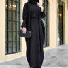 Traditional Butterfly Abaya for Women – Soft Cotton Fabric
