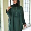 Traditional Butterfly Abaya for Women – Soft Cotton Fabric