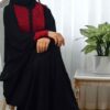 Traditional Butterfly Abaya for Women – Embroidered with Soft Fabric